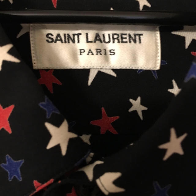 Saint Laurent(サンローラン)のサンローラン　シャツ　マルチスター　美品　デニム　ジャケット メンズのトップス(シャツ)の商品写真