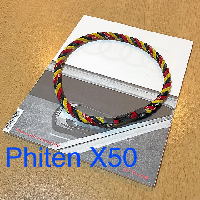 ファイテン　Phiten   ネックレス　X50 スポーツ/アウトドアのトレーニング/エクササイズ(その他)の商品写真