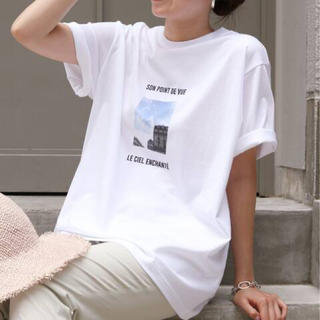 イエナ(IENA)のIENA Bonne Vie フォト Tシャツ(Tシャツ(半袖/袖なし))