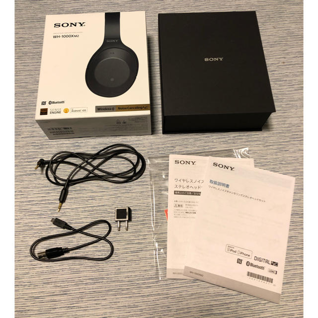 SONY ワイヤレス・ノイズキャンセリングヘッドフォン WH-1000XM2