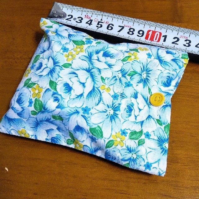 【ハンドメイド】コンビニのお弁当袋エコバッグ（大）収納ポーチ付 ハンドメイドのファッション小物(バッグ)の商品写真