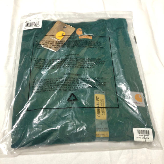 carhartt(カーハート)の【アメリカ輸入正規品❗️ハンターグリーン】新品　carhartt　Tシャツ メンズのトップス(Tシャツ/カットソー(半袖/袖なし))の商品写真