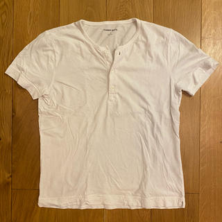 スリードッツ(three dots)のビームスで購入したスリードッツ　ヘンリーネックTシャツ(Tシャツ/カットソー(半袖/袖なし))