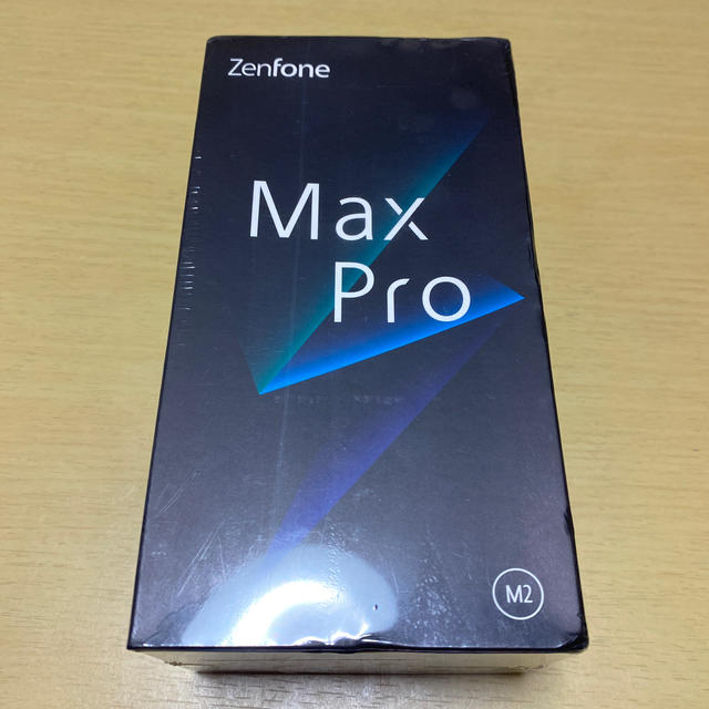 ASUS(エイスース)のASUS Zenfone Max Pro M2 Midnight Blue スマホ/家電/カメラのスマートフォン/携帯電話(スマートフォン本体)の商品写真