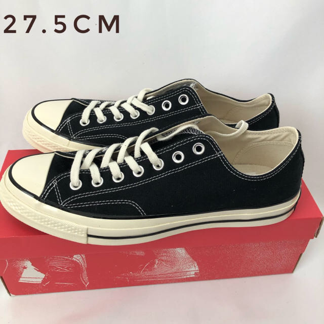 靴/シューズ【新品】Converse CT70 チャックテイラー　旧型　ブラック 27.5