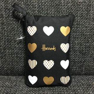 ハロッズ(Harrods)のハロッズ★ポケット ショッパーバッグ ★ハート柄★エコバッグ(エコバッグ)