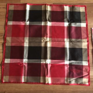 バーバリーブルーレーベル(BURBERRY BLUE LABEL)のジロちゃん専用　ブルーレーベルクレストブリッジ　スカーフ　ハンカチ(ハンカチ)