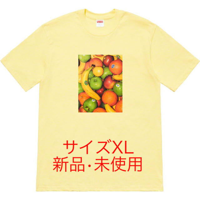 Supreme(シュプリーム)の（2019SS）Supreme Fruit Tee Pale Yellow   メンズのトップス(Tシャツ/カットソー(半袖/袖なし))の商品写真