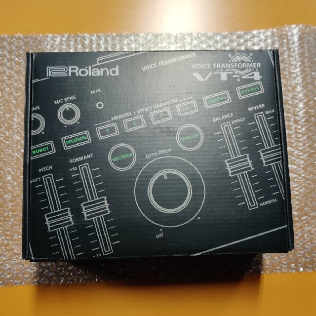 Roland(ローランド)の【新品】Roland ローランド VT-4 Voice Transformer 楽器のレコーディング/PA機器(エフェクター)の商品写真