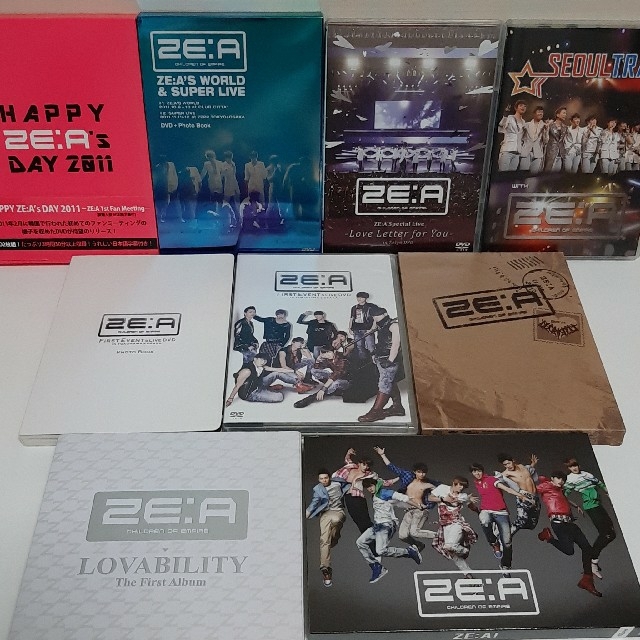 ZE:A　DVD CD 　まとめ売りK-POP/アジア