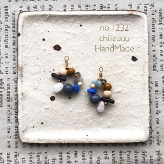 no.1232 ごちゃまぜ輪っかピアス／イヤリング(ピアス)