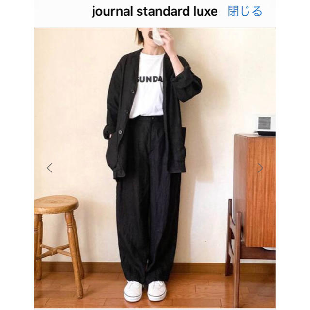 jounal standard luxeリネンツイルパンツsunday