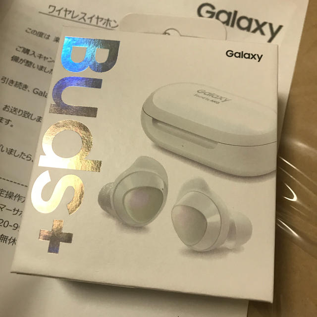 オーディオ機器galaxy buds +