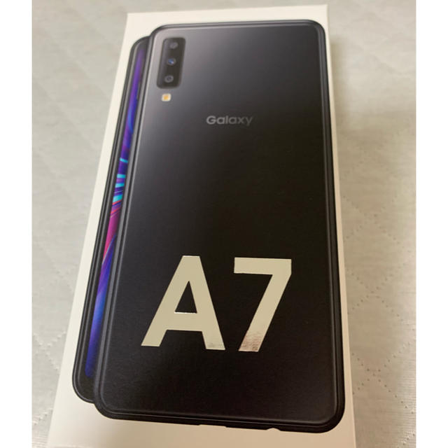 Galaxy A7 ブラック 極美品