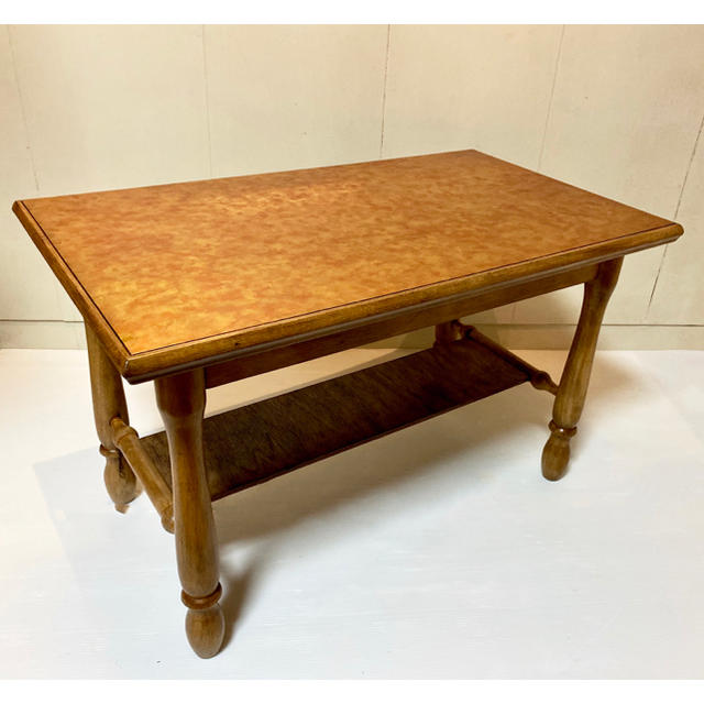 テーブル　木製　ローテーブル　リビングテーブル　机　つくえ　アンティーク 1