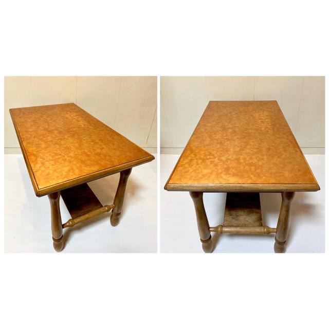 テーブル　木製　ローテーブル　リビングテーブル　机　つくえ　アンティーク 2