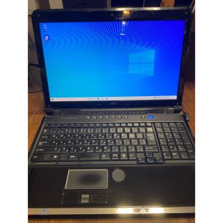 フジツウ(富士通)の Office2010 富士通 ノートPC LIFEBOOK AH77 ブラック(ノートPC)