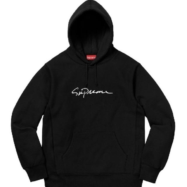 Supreme(シュプリーム)のSupreme Classic script hoodie M メンズのトップス(パーカー)の商品写真