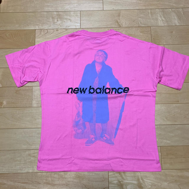 GYDA(ジェイダ)のGYDA NEW BALANCE BIG Tシャツ size S A33 レディースのトップス(Tシャツ(半袖/袖なし))の商品写真