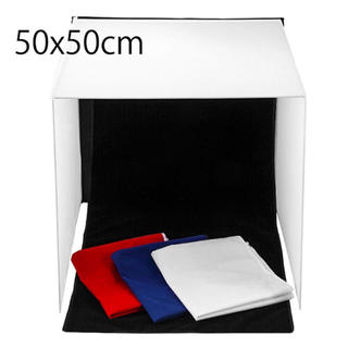 折りたたみ式 撮影ボックス 50×50(ストロボ/照明)