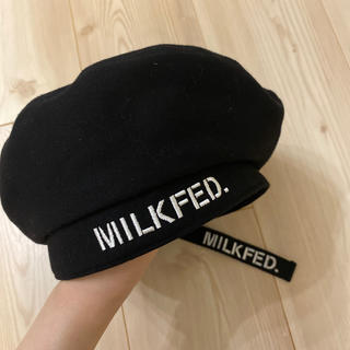 ミルクフェド(MILKFED.)のミルクフェド　ベレー帽(ハンチング/ベレー帽)