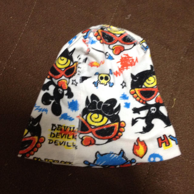 HYSTERIC MINI(ヒステリックミニ)のヒスミニ♡ベビー帽子♡ レディースの帽子(ニット帽/ビーニー)の商品写真