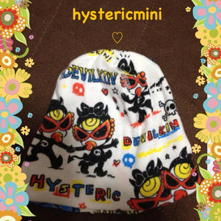 ヒステリックミニ(HYSTERIC MINI)のヒスミニ♡ベビー帽子♡(ニット帽/ビーニー)