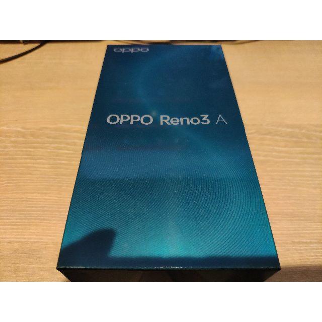 新品未開封☆OPPO Reno3 A ブラック☆UQmobile