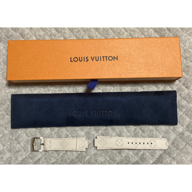 LOUIS VUITTON(ルイヴィトン)のkobenz様専用タンブール用 モノグラム・ホワイト キャンバス ストラップ レディースのファッション小物(腕時計)の商品写真