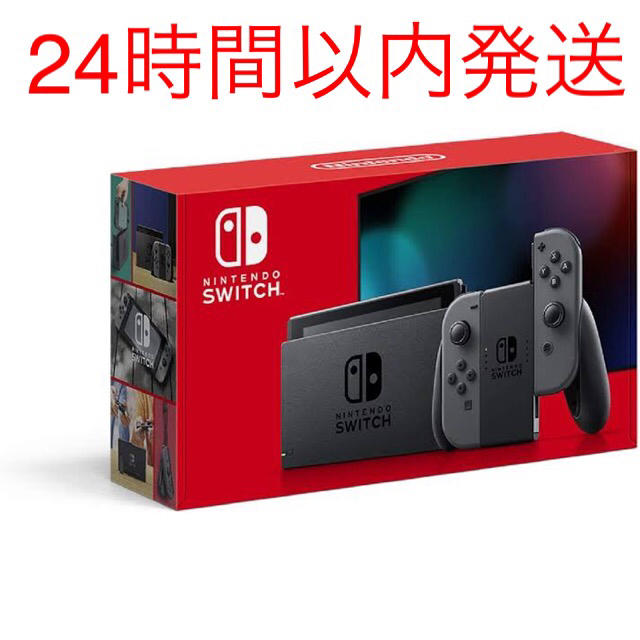 NintendoSwitch〈24時間以内発送〉Nintendo Switch 本体　グレー