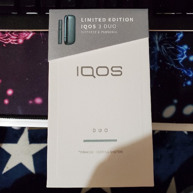 IQOS(アイコス)のiQOS3 DUO 春限定色　ルーシッドティール メンズのファッション小物(タバコグッズ)の商品写真