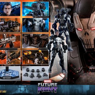 MARVEL - ホットトイズ パニッシャー(ウォーマシン・アーマー版)の