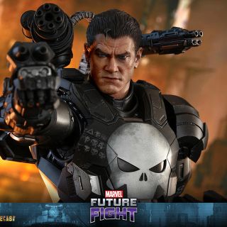 MARVEL - ホットトイズ パニッシャー(ウォーマシン・アーマー版)の