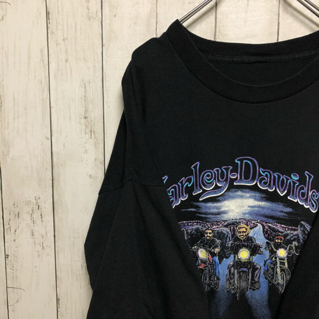 Harley Davidson(ハーレーダビッドソン)の☆古着☆ HARLEY-DAVIDSON ハーレーダビットソン 90sプリントT メンズのトップス(Tシャツ/カットソー(半袖/袖なし))の商品写真