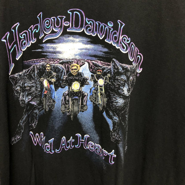 Harley Davidson(ハーレーダビッドソン)の☆古着☆ HARLEY-DAVIDSON ハーレーダビットソン 90sプリントT メンズのトップス(Tシャツ/カットソー(半袖/袖なし))の商品写真