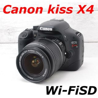 Canon - ️Wi-FiSDでスマホへ ️Canon kiss X4の通販｜ラクマ