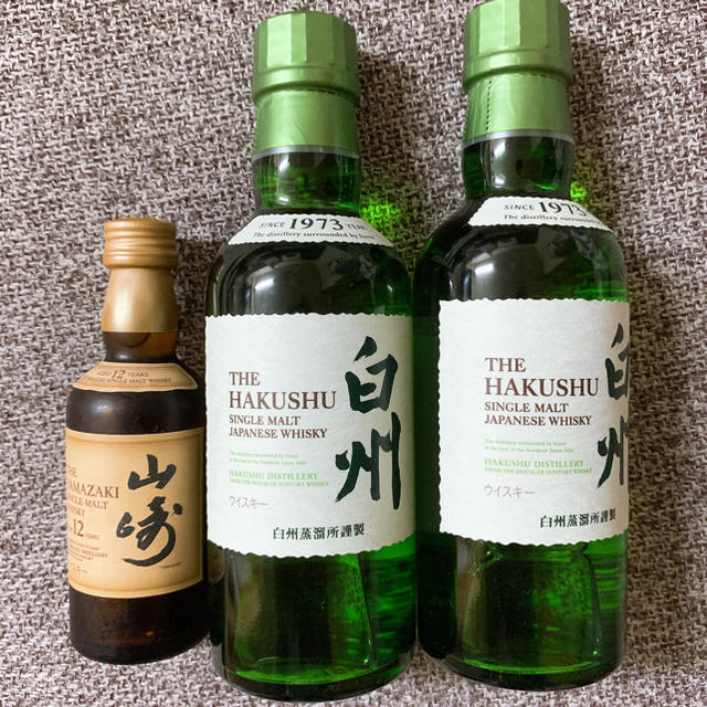 サントリー(サントリー)の白州　山崎12年 食品/飲料/酒の酒(ウイスキー)の商品写真