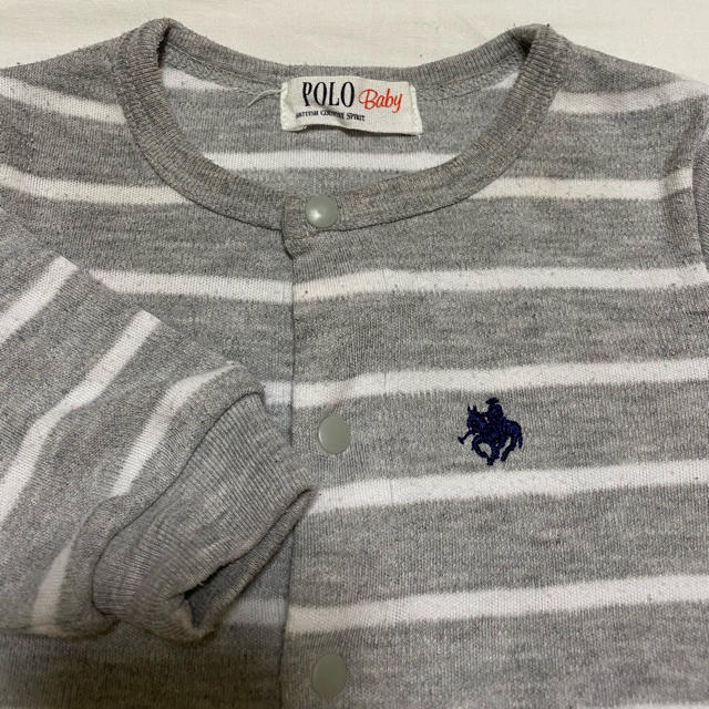 POLO RALPH LAUREN(ポロラルフローレン)の【POLO RALPH LAUREN】カバーオール　50〜60サイズ キッズ/ベビー/マタニティのベビー服(~85cm)(カバーオール)の商品写真