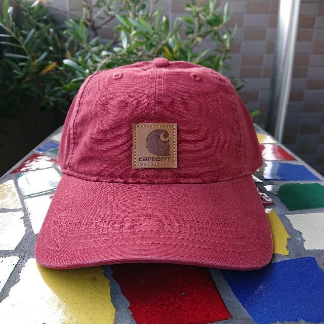 carhartt(カーハート)の新品未使用 carhartt カーハート ODESSA CAP キャップ レッド メンズの帽子(キャップ)の商品写真