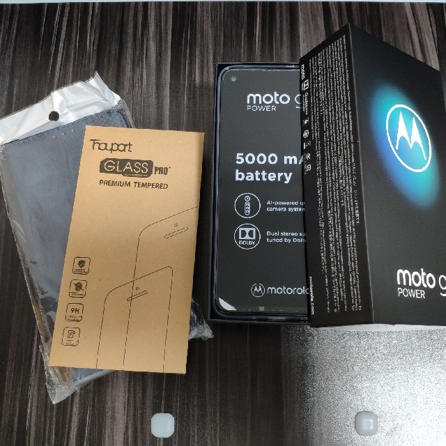 週末限定値下げ★おまけ付き★moto g8 power 動作チェックのみ未使用