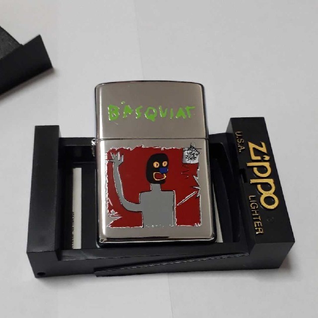 ZIPPO(ジッポー)の7月特価‼️　バスキア　ジッポー　レッドマン　デザイン　Zippo メンズのメンズ その他(その他)の商品写真