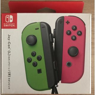 ニンテンドースイッチ(Nintendo Switch)の【新品】Switch Joy-Con (L)(R) ジョイコン ネオン(家庭用ゲーム機本体)