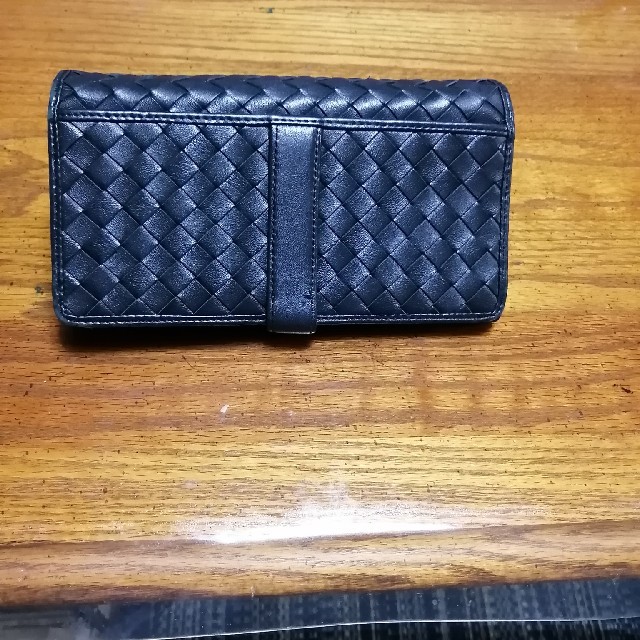 牛革長財布(黒) レディースのファッション小物(財布)の商品写真