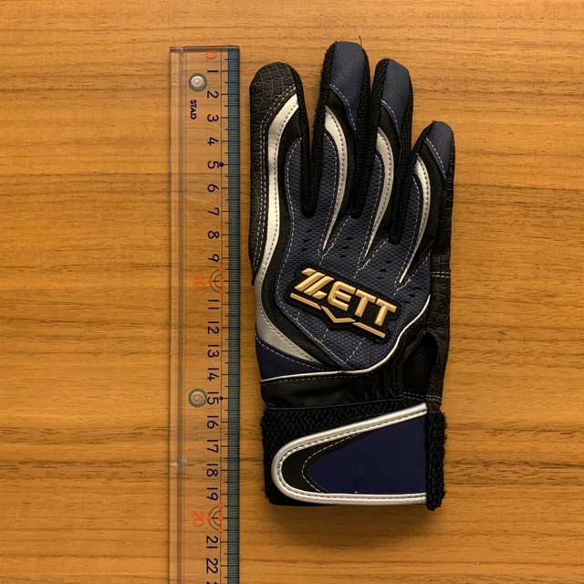 ZETT - ZETT ゼット バッティンググローブ 手袋 ジュニア 子供 右手の