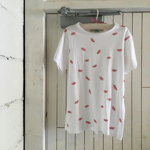 Stella McCartney(ステラマッカートニー)の最終価格💋stella mccartney lip T shirt. レディースのトップス(Tシャツ(半袖/袖なし))の商品写真