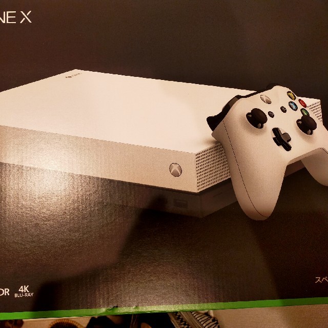 Microsoft Xbox One X XBOX ONE ホワイト スペシャルのサムネイル