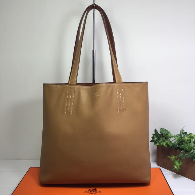 35%OFF】 Hermes - リバーシブルトート ドゥブルセンス 28 美品