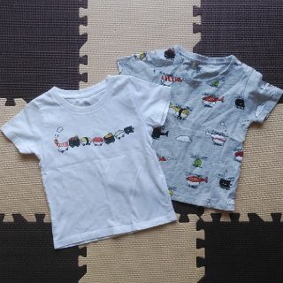 グラニフ(Design Tshirts Store graniph)のグラニフ 寿司 Tシャツ 半袖 2枚セット 100(Tシャツ/カットソー)