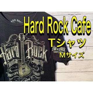 #64 Hard Rock Cafe ハードロックカフェTシャツ　ブラック　M(Tシャツ/カットソー(半袖/袖なし))