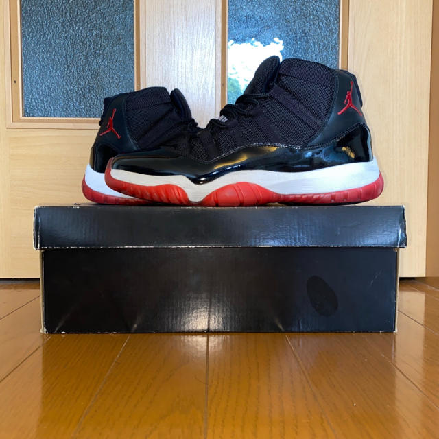 AIR JORDAN 11 BRED 28cm